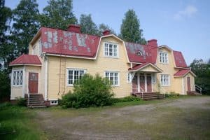 Katon maalin hilseily